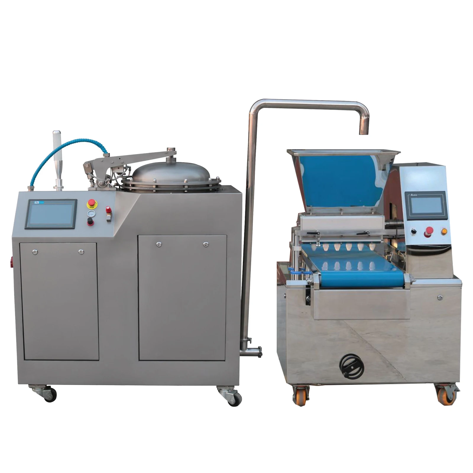 Automatic Cake Aerating Mixer Marshmallow Whipping Machine For Making Chiffon Sponge