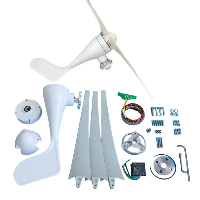 Langle 12v 24v 48v Windmill Turbine horizontal axis wind turbine Home Wind Power vertical wind turbine free energy generator