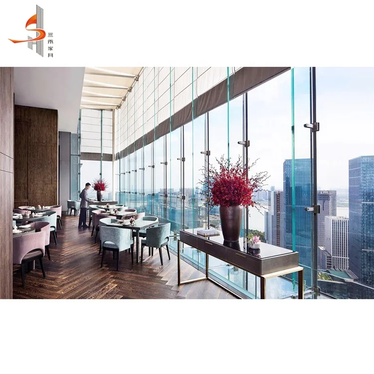 China wholesale modern luxury hotel restaurant furniture sets with table and chairs