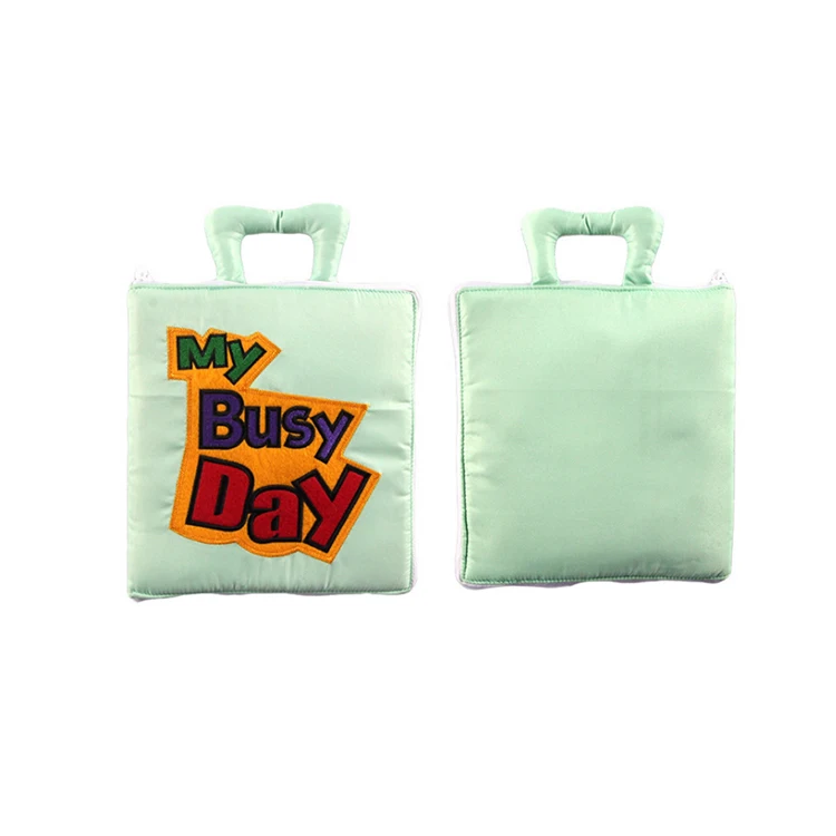 Custom quiet book baby toys  Quiet Book Learning Cloth Soft Plush Early Educational cloth book Toys