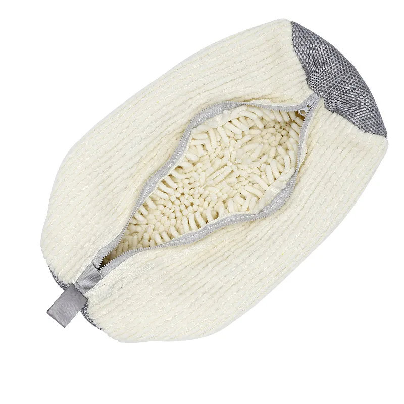 2024 High Quality Reusable Yellow Shoe Sneaker Laundry Washing Machine Bag Shoe Wash Bag For Washing