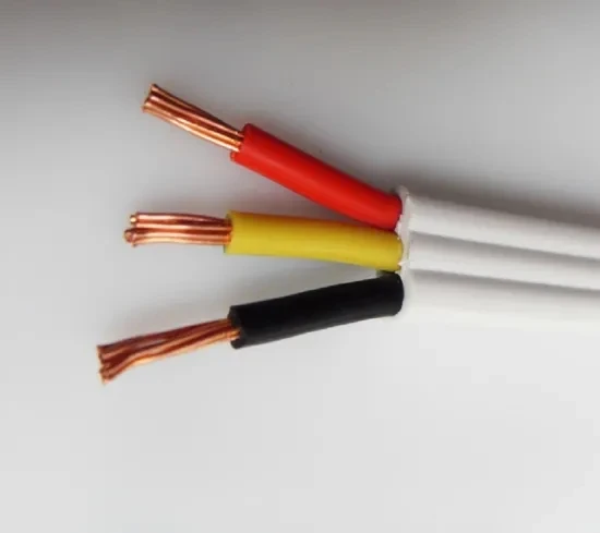 JH High Quality SAA certificate 2C+E 2*1.5+1.5 1.5mm Twin and Earth Flat TPS Cable 2.5 flat cable 3pins