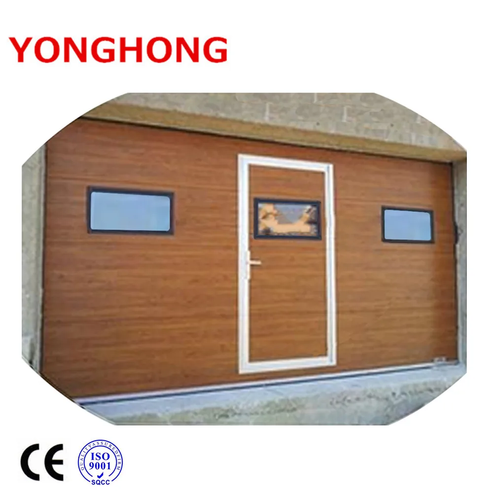Garage doors with pedestrian door iron gate design garage door