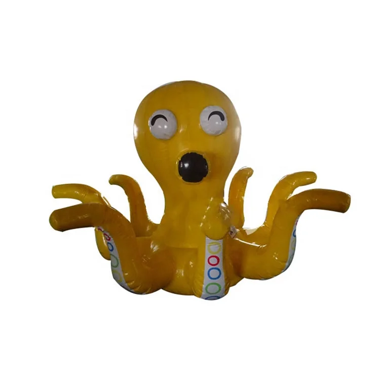
 Забавная вода Prak водные игрушки надувные мультфильм надувные Осьминог водные игрушки для продажи  