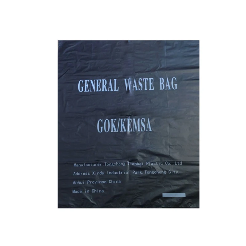 Heavy Duty Custom Plastic Red Yellow Medical Waste Disposal Bag PP Biohazard Trash Bags Autoclavable For Hospital