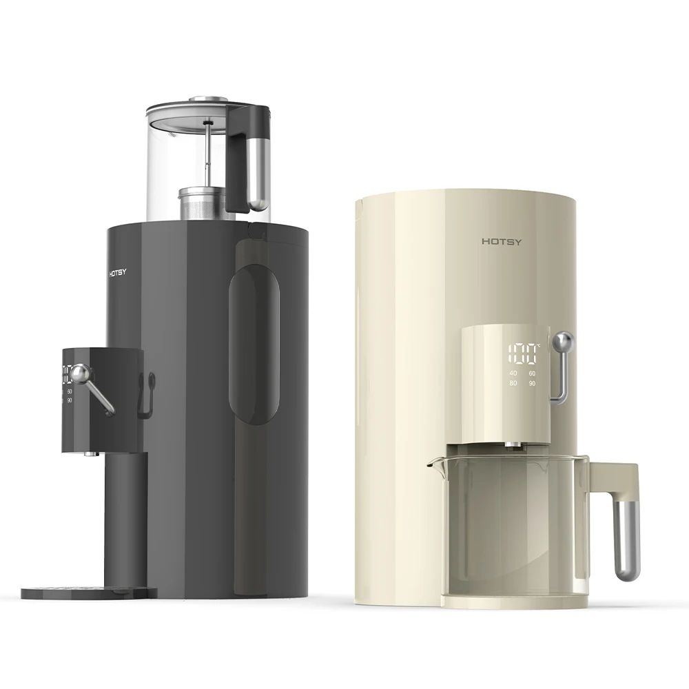 Hotsy 3L+1L Samovar Stainless Steel Electric Turkish Maker Tea Machine Double Tea Kettle Set Electric Ceramic Samovar