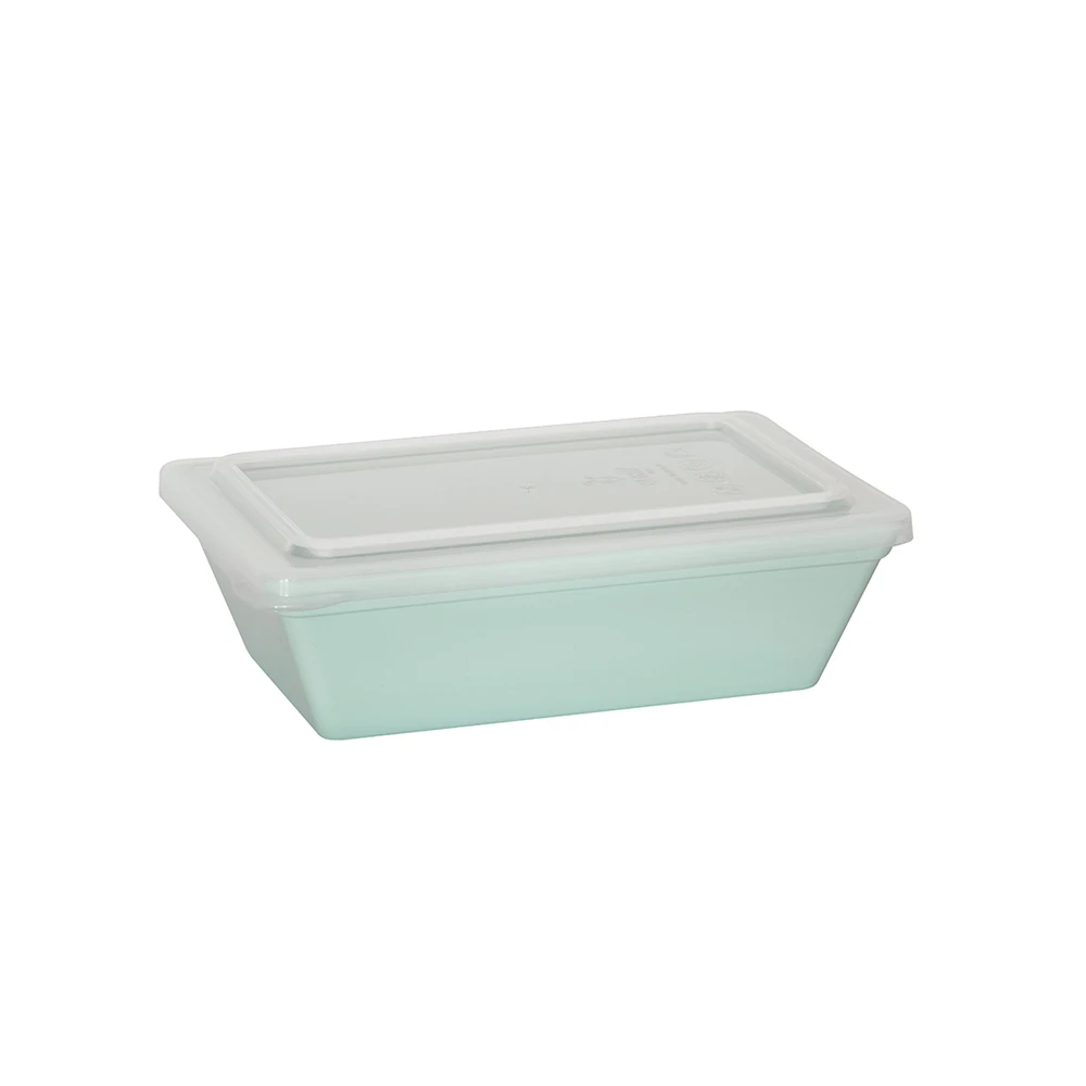 Kitchen Food Container Polypropylene Plastic Durable Sandwich Bread Food Container Box Safe Storage Lunch Box