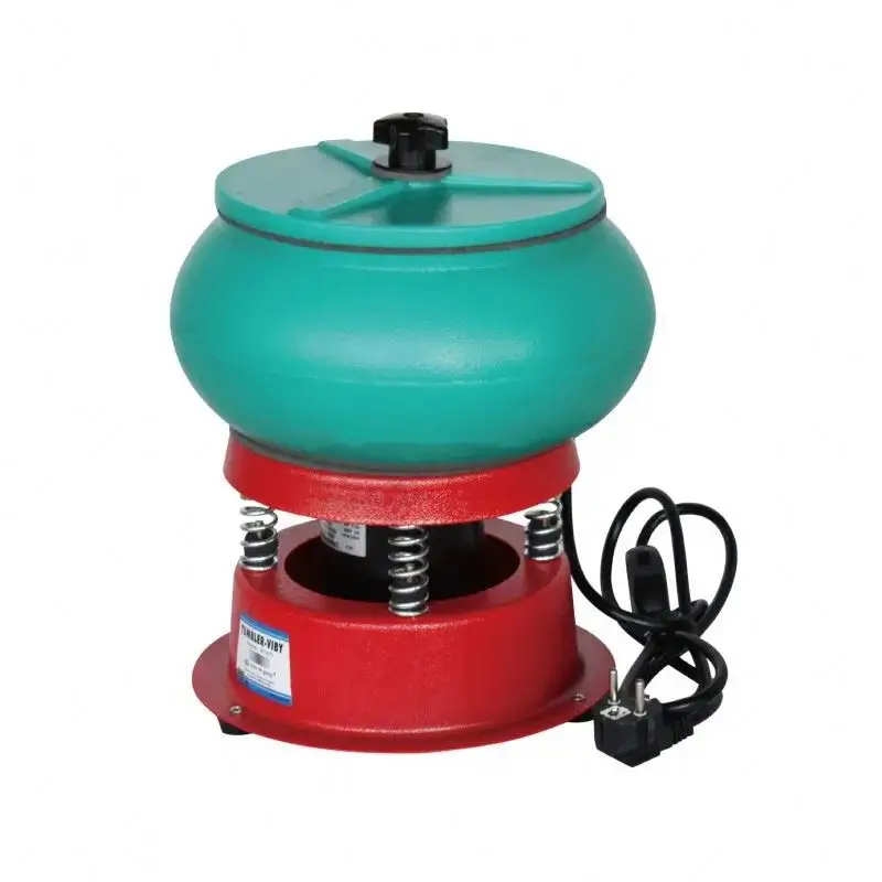 Jade Polishing Machine Agate Amber Beeswax Wood Buddha Beads Shaking Bucket Vibration Grinding Drum Polishing Machine
