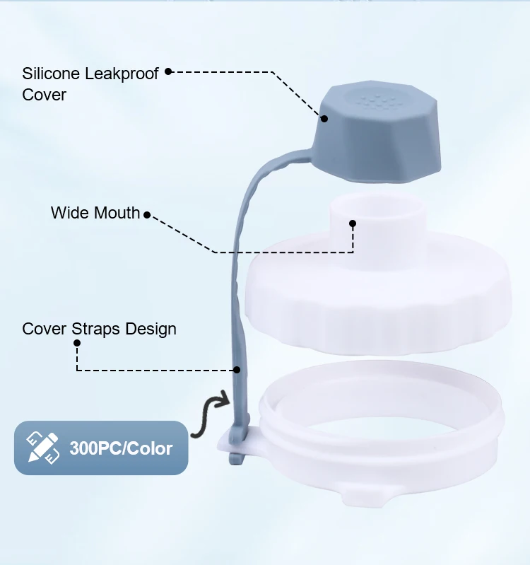 Leakproof Portable Camp Outdoor Travel Custom Food Grade Bpa Free Silicone Bottle Water With Silicone Cover Lid For Kids