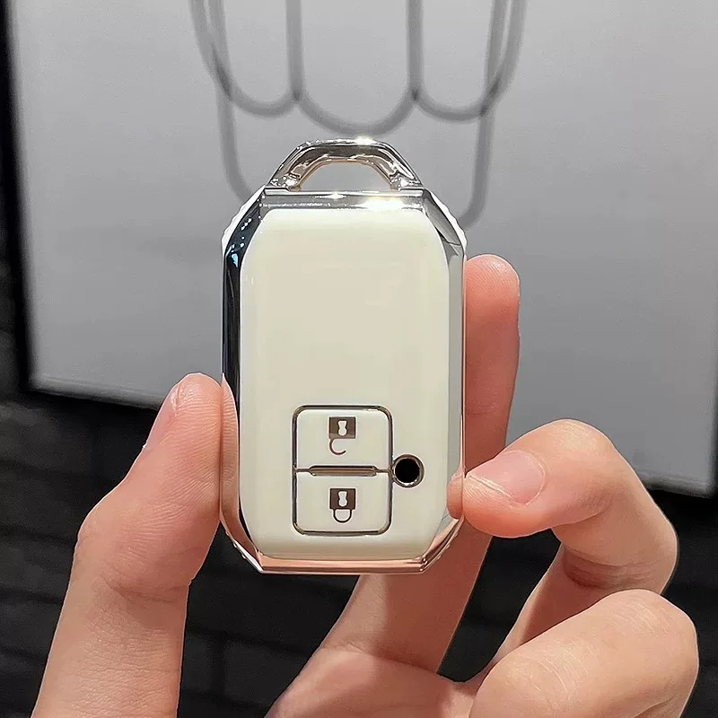 For Suzuki Swift Kizashi SX4 S-Cross Car Keyless Remote Key Smart Keychain Accessories Car Silicone Key Fob