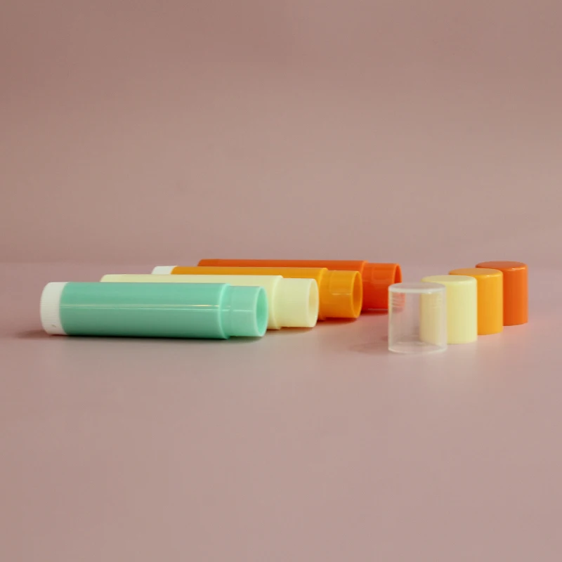 Eco-friendly lip balm container wholesale custom logo lipbalm tube recycle PP material lip balm cosmetic packaging LB-109