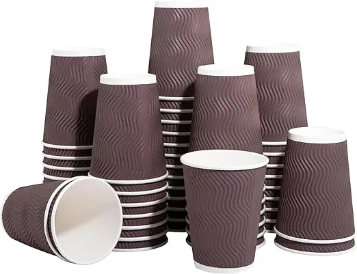 corrugated milka tea coffee paper cup Custom Logofully automatic disposable yogurt paper cup produce