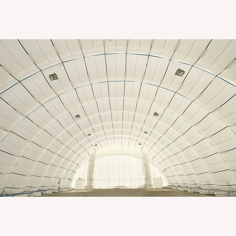 Новое поступление надувная конструкция палатка Гигантские Надувные Купола Ангарная для легких самолетов