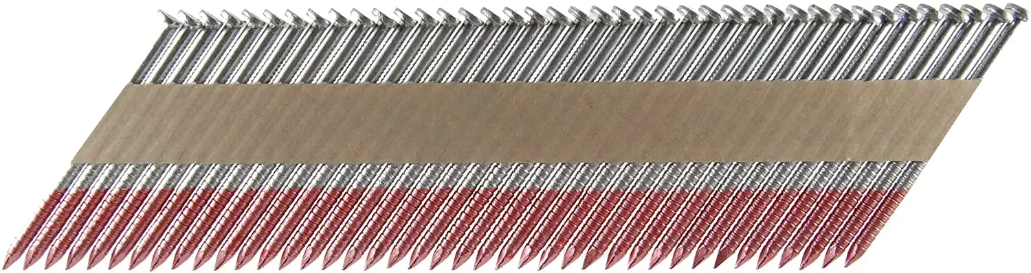 Different Size Framing Nails Clipped Head Paper Taped Nails for Nail Gun Free Samples
