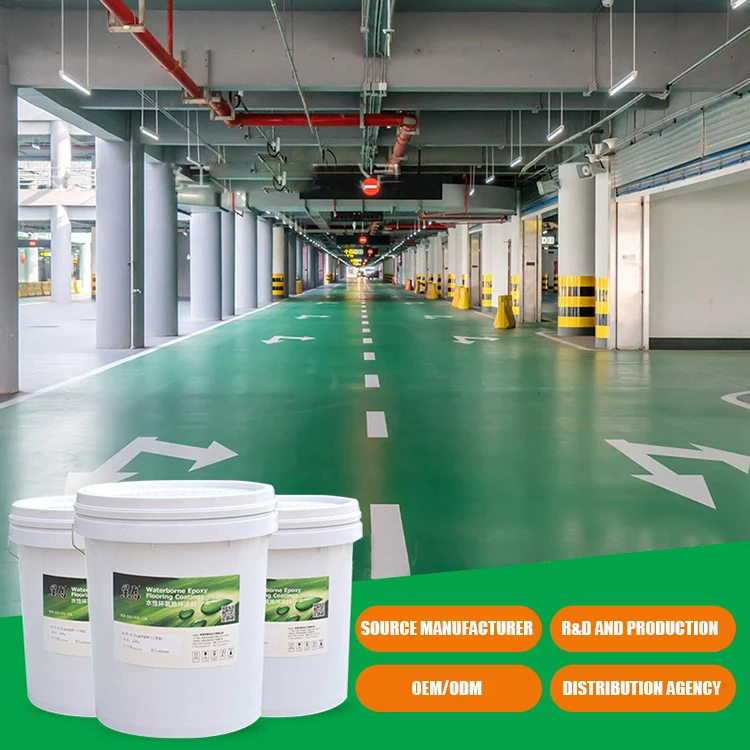 Building Coating Anti-corrosion Waterproof Garage Floor Paint Resin Epoxy Primer For Concrete