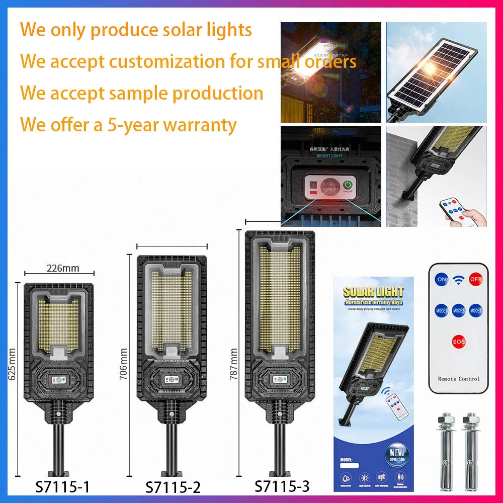 High wattage sensor solar powered outdoor lights motion sensor for outdoor