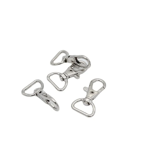 Hot sale hk Zinc alloy handbags key metal dog snap hook