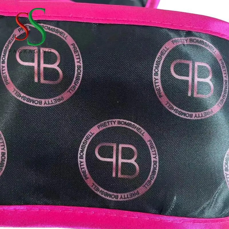 High Quality Custom Satin Headband Wrap Wig Satin Wrap