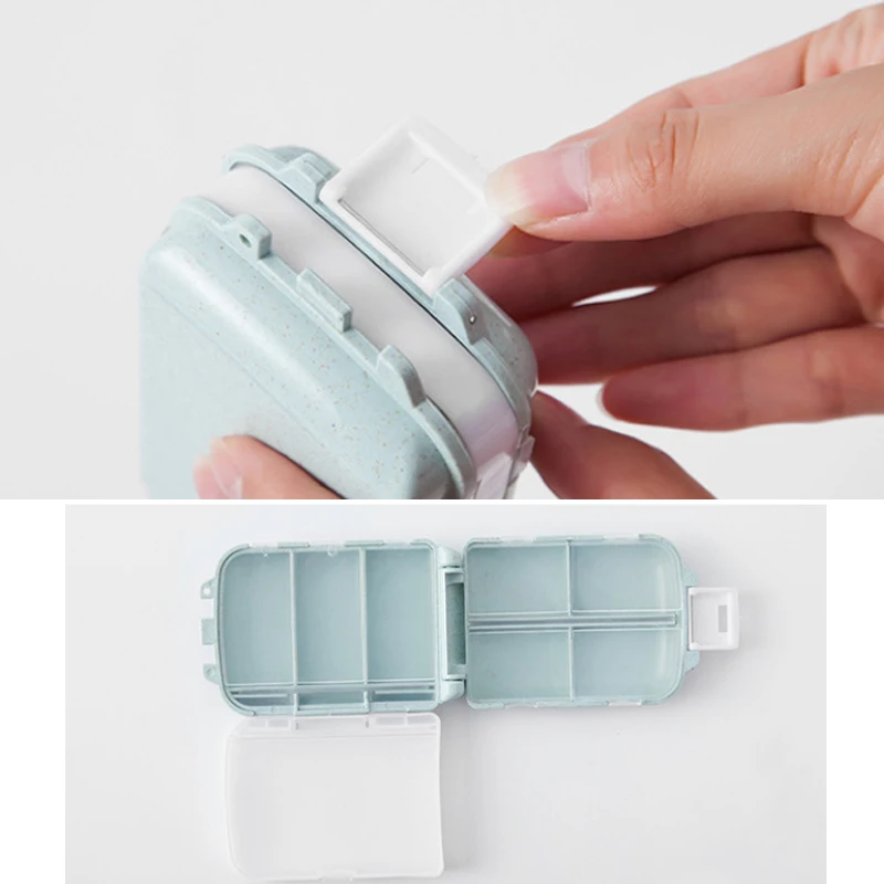 Weekly AM/PM Pill Box Medicine Organizer Pill Container Vitamin Organizer for Vitamin/Fish Oils Pill Box