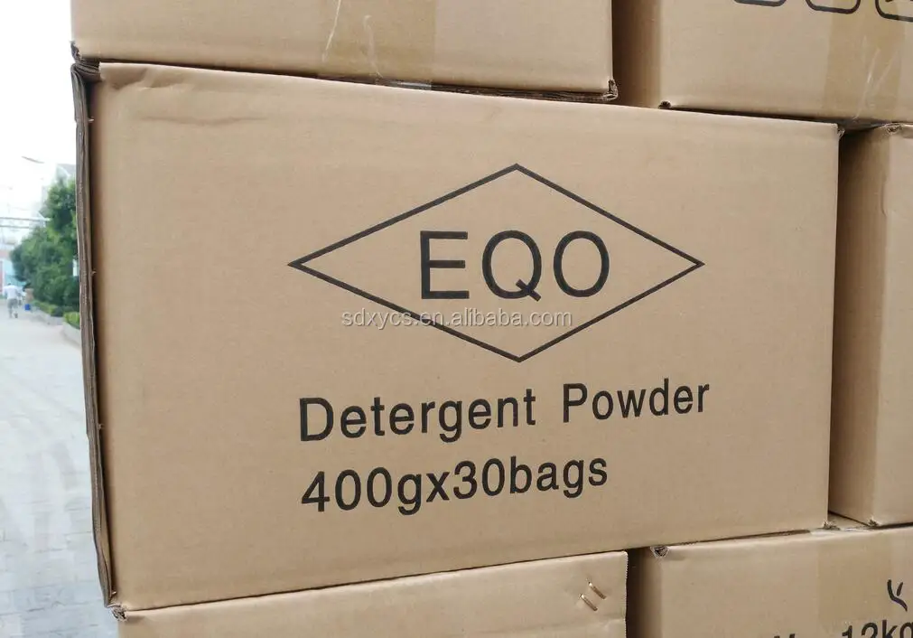 Handle box packing Laundry detergent washing powder OEM brand