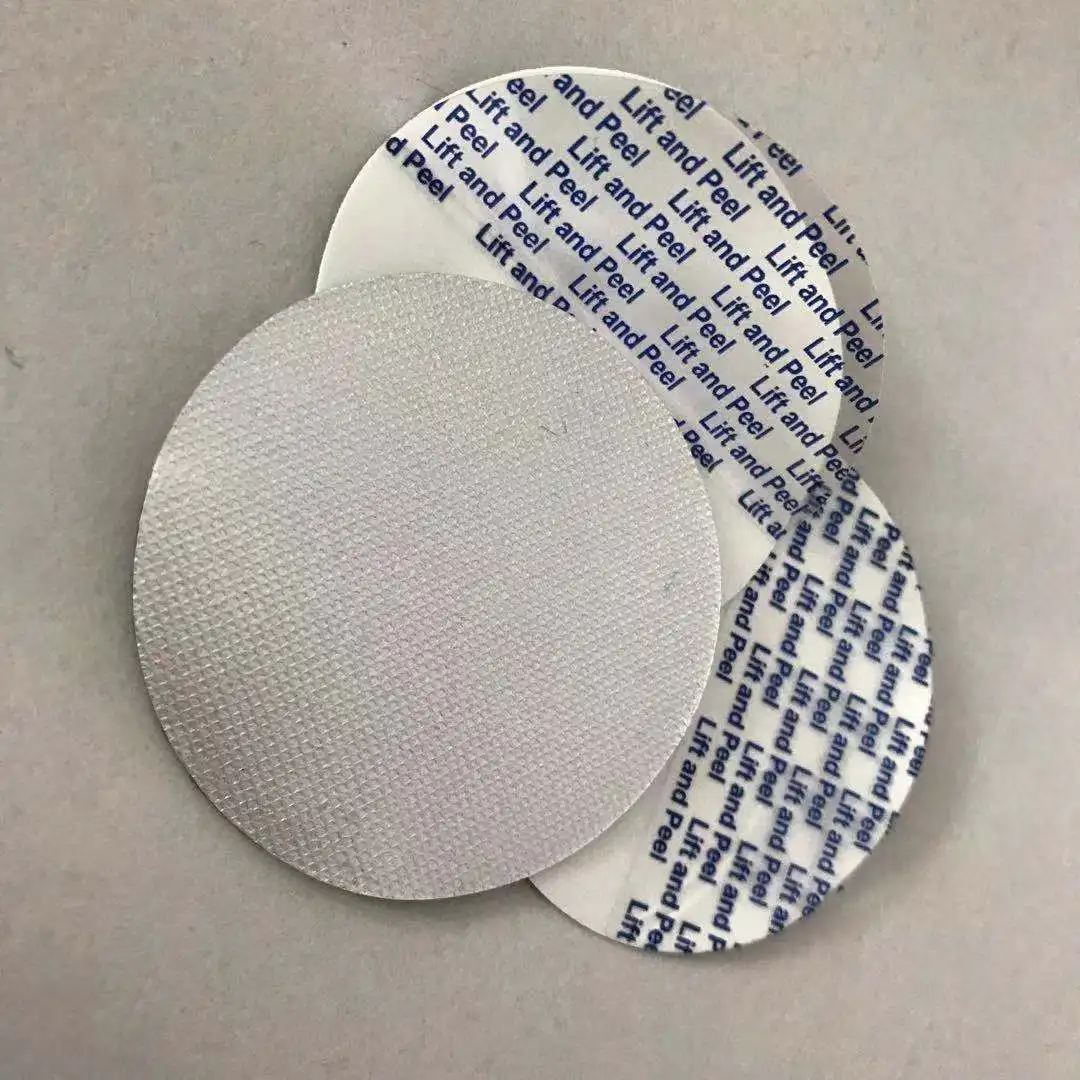 Lift N peel easy cover pull off aluminum induction sealing wad liner for PE/PET/PP/Glass bottle
