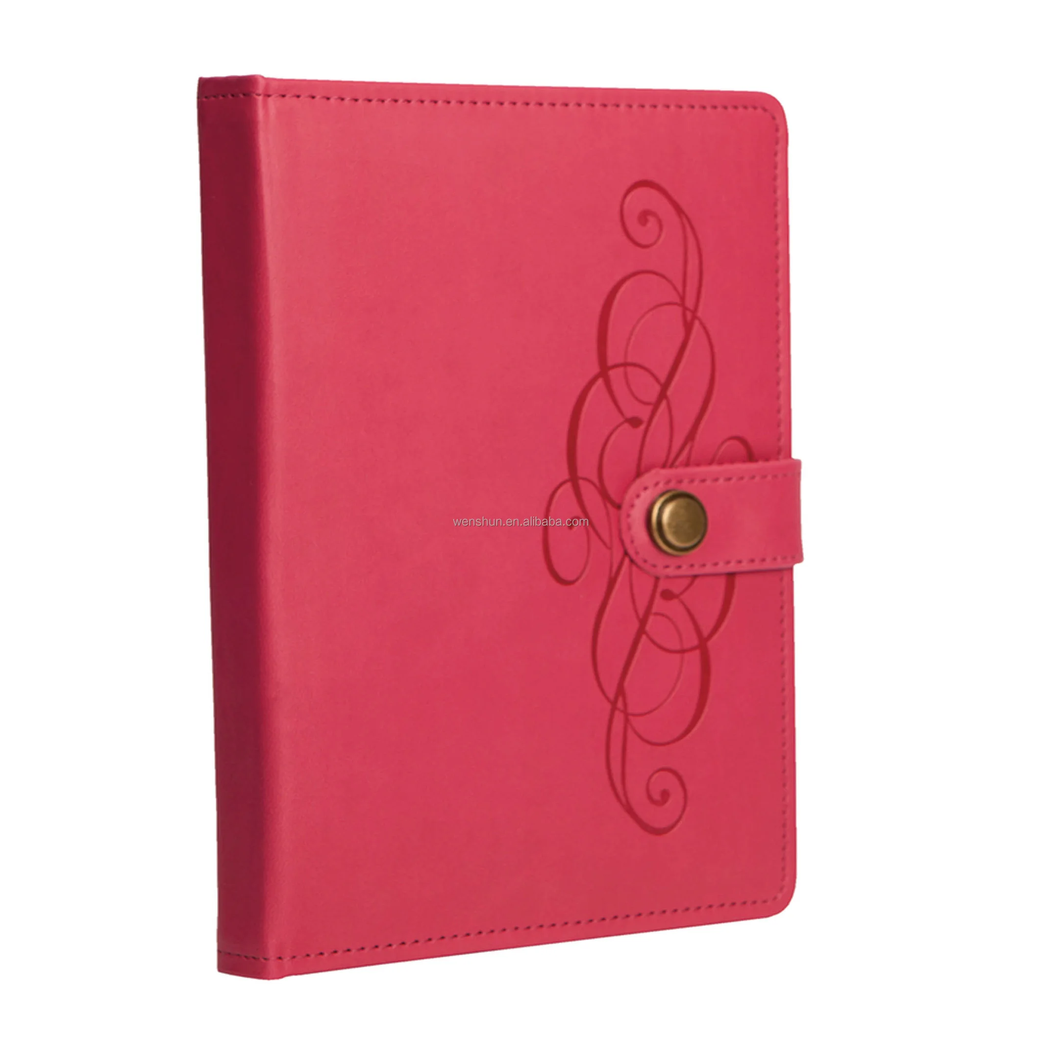 Custom A6 A7 Pu Leather Monthly Wallet Budget Planner Binder With Zipper Envelopes