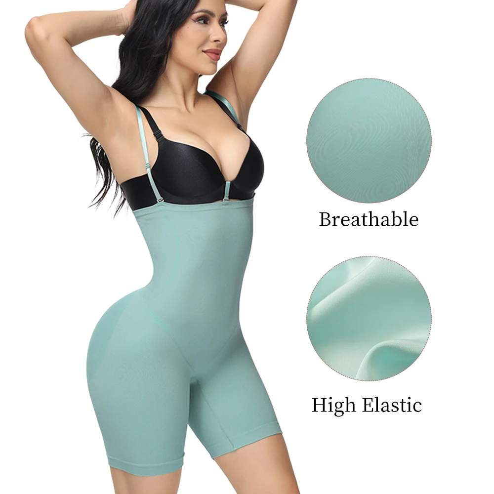 S-SHAPER Custom Services Compression Bodysuit Seamless Full Body Shaper Suits Women Butt Lifter Panty Shapewear