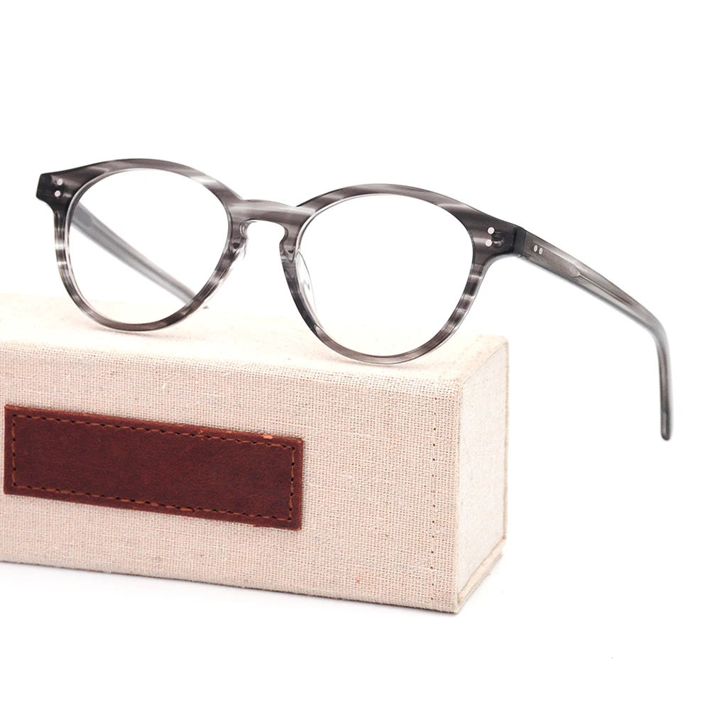 Nice design made in Shenzhen high quality Japanese designer acetate optical frame eyeglasses