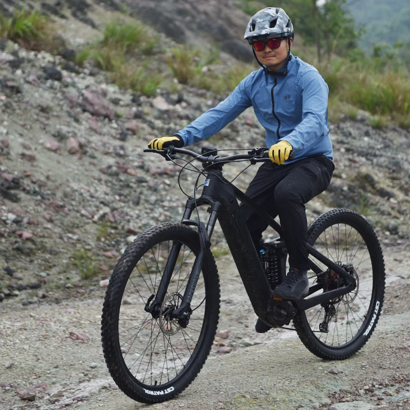 US warehouse electric mountain bike carbon MTB mid-drive motor 48v500w ebike customized