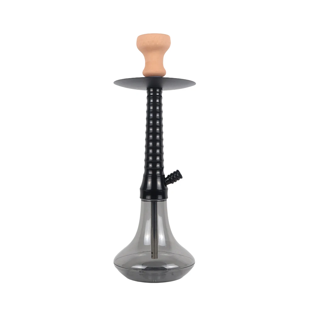 Yiqian 2021 New Arrival wholesale 3 Colors Shisha Hookah Set Glass Plastic  Shisha  Hookah