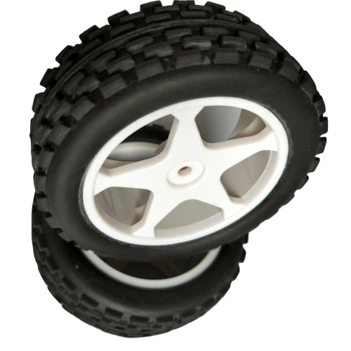 High Quality Durable Black Toy Car Wheel Manufacturer Rubber Tyres For Robots Model