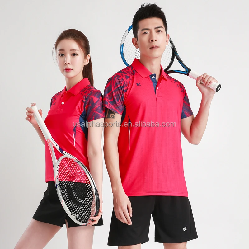 Cheap Factory Wholesale Custom Tennis Sportswear Set Badminton Wear for Men and Women