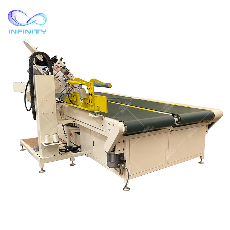 Newest chain stitch head cerradora de colchones tape edge mattress machine manufacturer