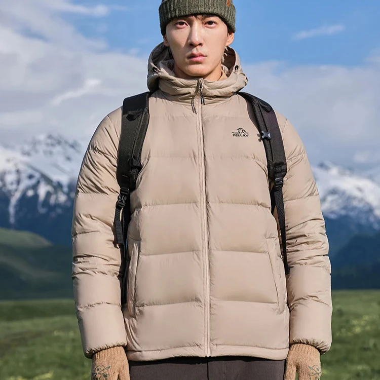 Fashion Reversible Waterproof Collapsible Lightweight Goose Jacket XXL Polyester-filled Coat 2023 FW Women's New Girls Woven