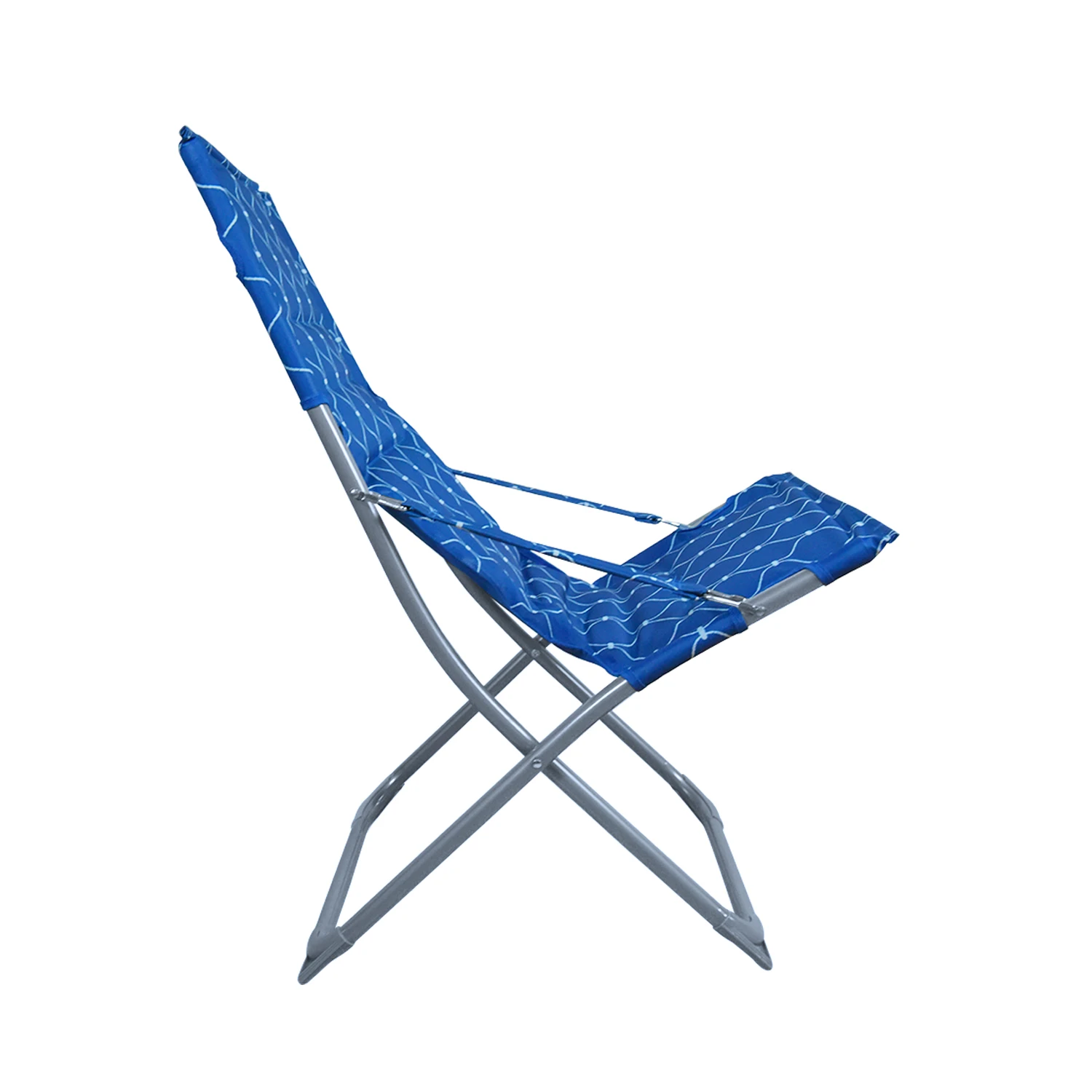 Wholesale Portable Lightweight Compact Polyester Sea Beach Outdoor Foldable Camping Chair