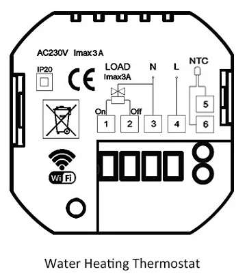 2023 WiFi Smart home Thermostat 7 Day-Programmable Touchscreen Alexa