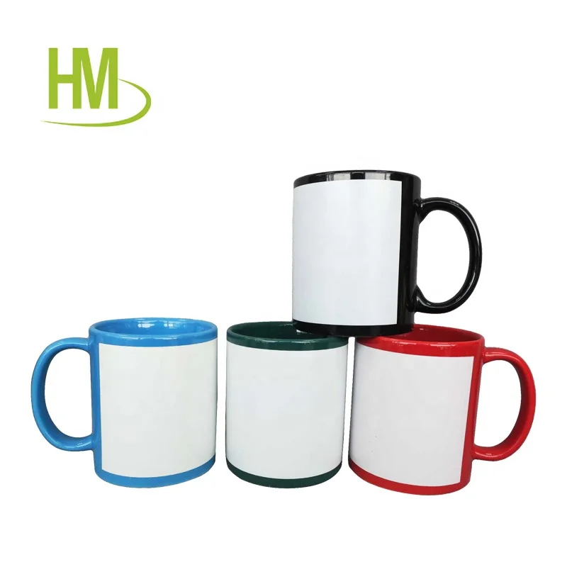 Wholesale Customized Design 12 Oz Smart photo sublimation blank Coffee Mug Ceramic