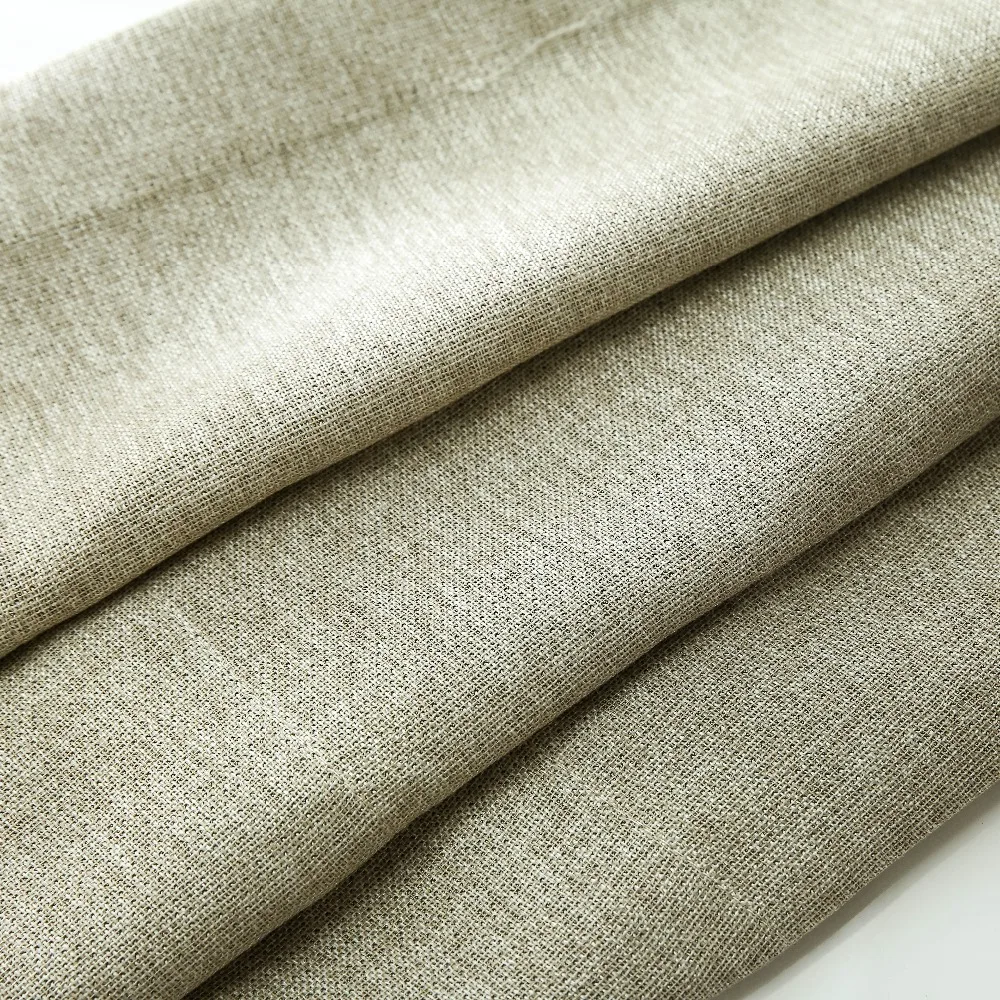 Blackout Lining Curtain Fabric Upholstery Jacquard Living Room Curtains