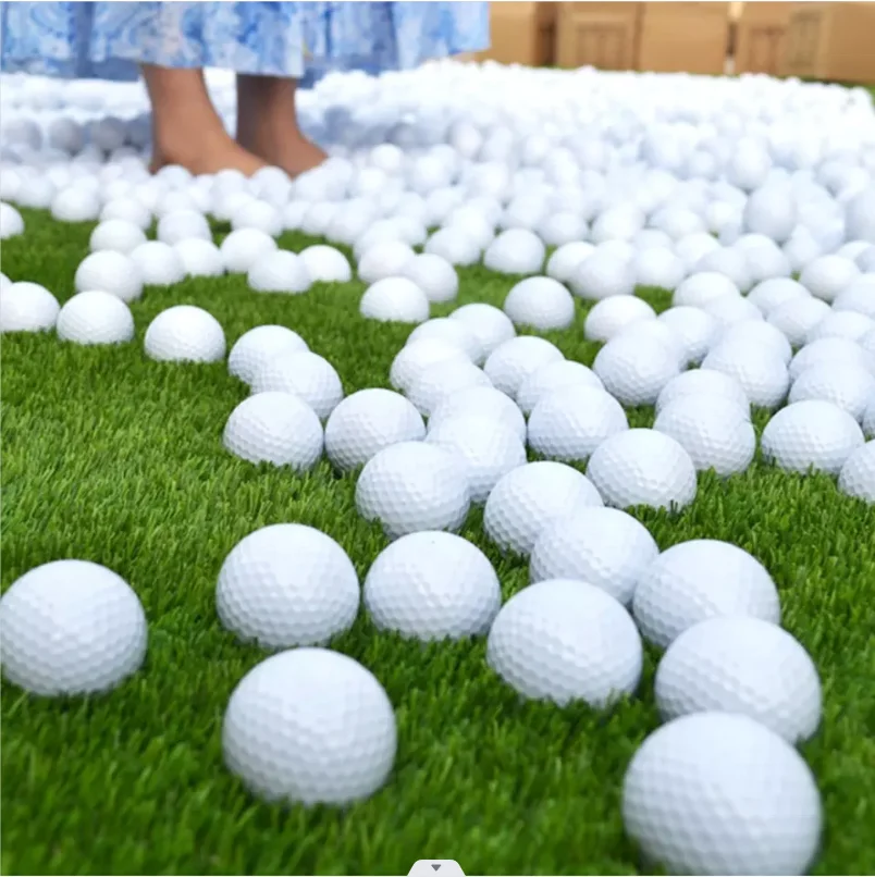 Environmentally friendly PVA golf balls for one time use