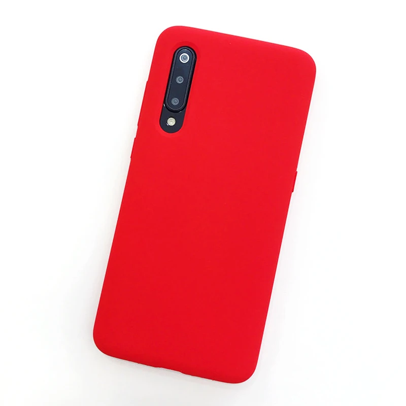 Чехол из жидкого силикона с полной защитой для Xiaomi 9, чехлы для телефонов, мягкий силиконовый гелевый Чехол для сотового телефона Xiaomi 9 SE