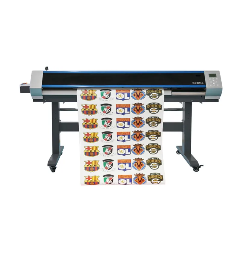 Competitive Graph plotter Print and Cut plotter for T-shirt, vinyl ,car sticker ,printing and cutting vinyl machine