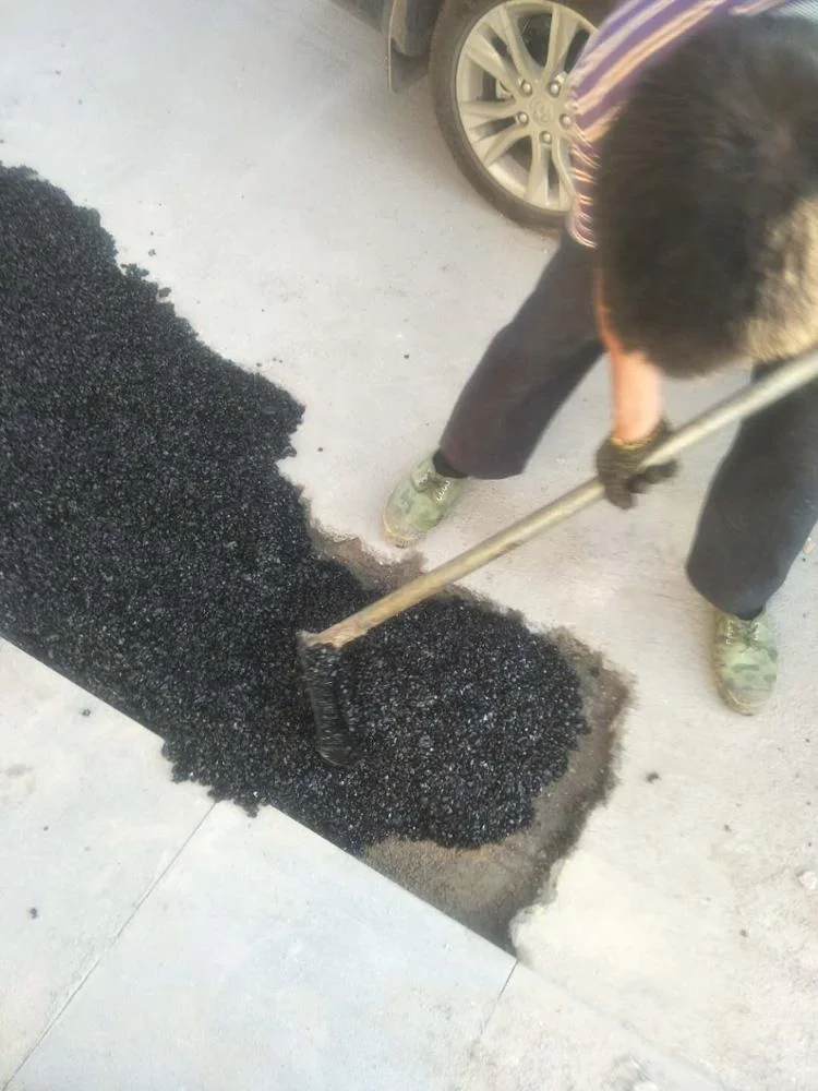 
Cold fill asphalt mended the road Asphalt cold pavement repair material 