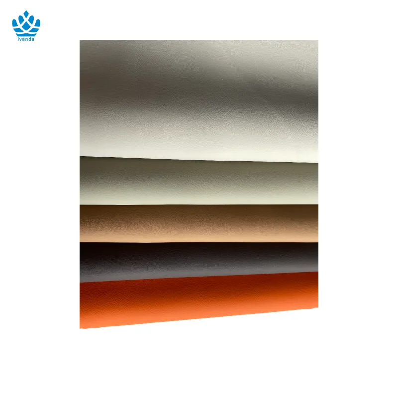 Liquid metal PU leather fabric 0.7mm thick durable PU leather for sofa white pu leather