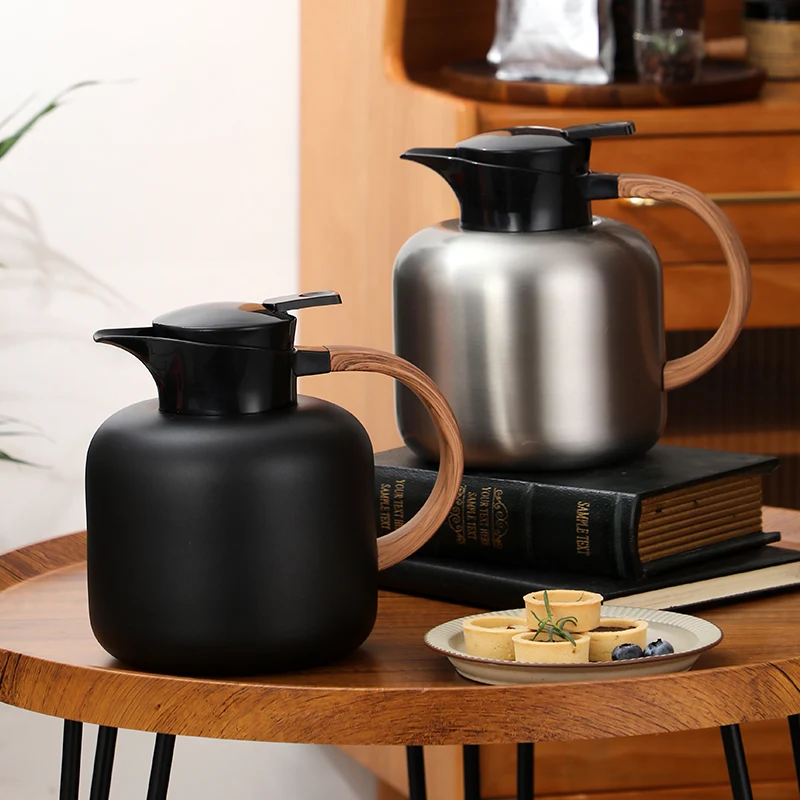 Drop Shipping Stainless Steel Coffee Kettle  36 Hours Keep Warm Kettle Tea Water Vacuum Insulated Kettle