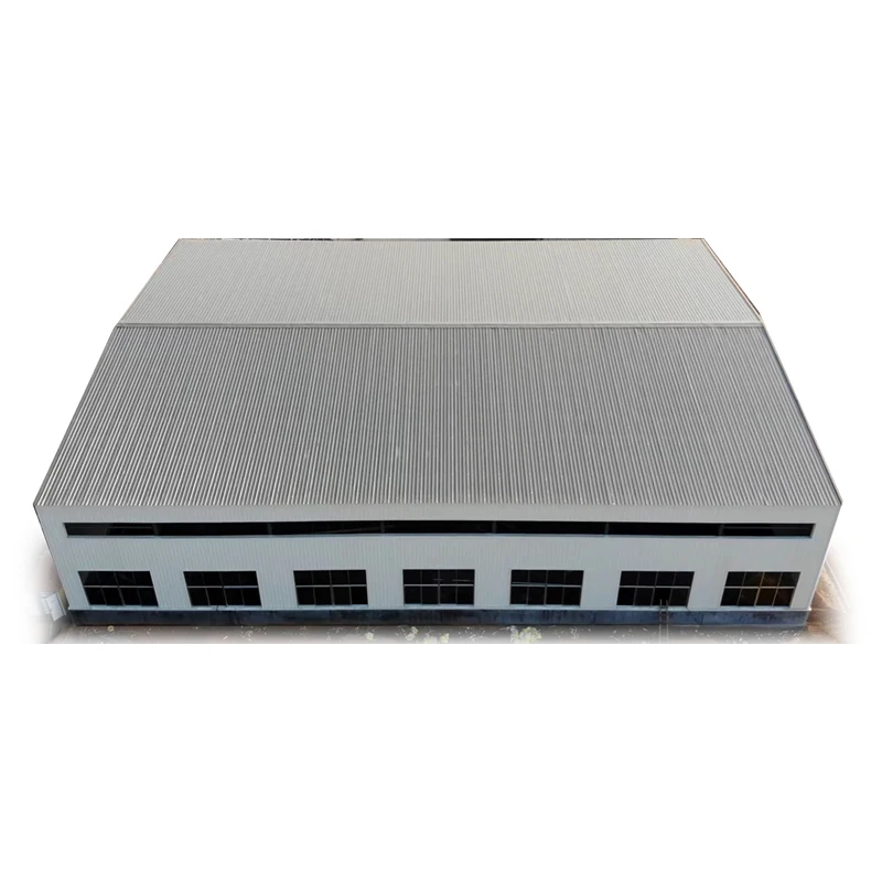 Low Cost Prefabricated Steel Structure Warehouse Workshop Hangar Shed Building