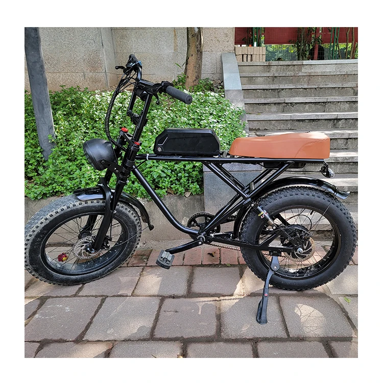 Luvgogo 2021 500w road adult bicicleta electrica electric Mountain Bike fat tire long range Retro Vintage electric city e bike