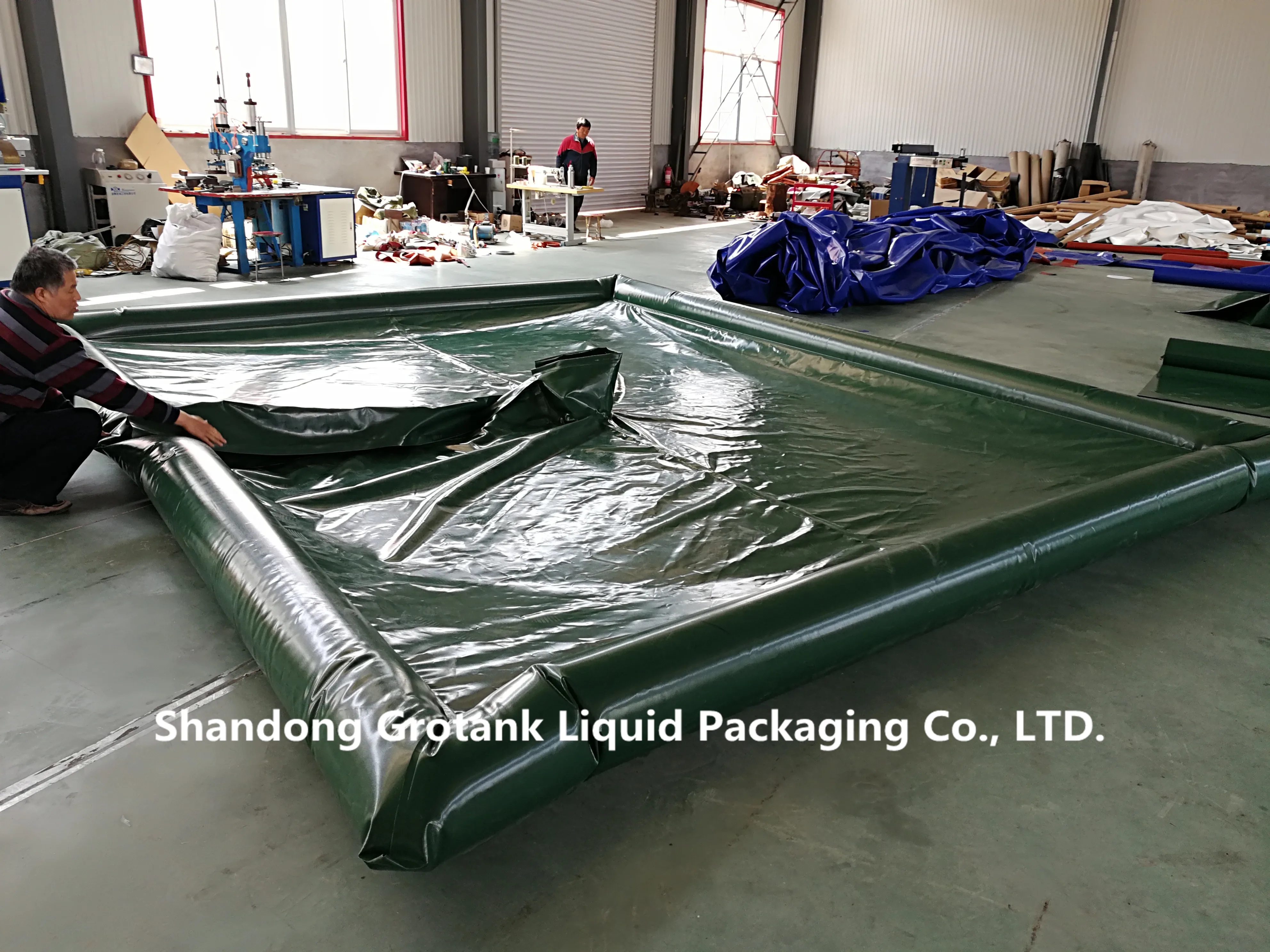 
CE Approved Portable Environmental Protection Oil Spill Containment Berm 