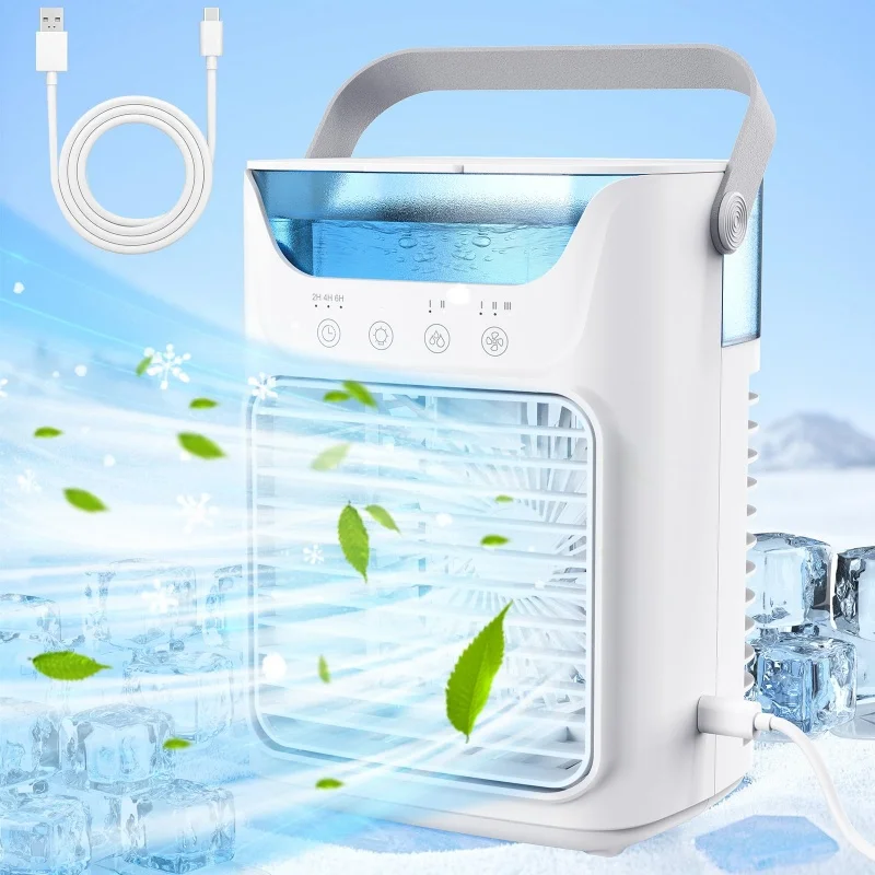 2024 Portable air cooler conditioner portable air conditioner ice Fan Water Evaporative air coolers