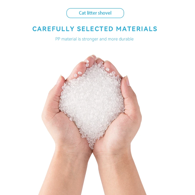 Cat Litter Disposal System Premium Integrated Detachable Deep Cat Litter Scoop with Bags Waste Container Inside