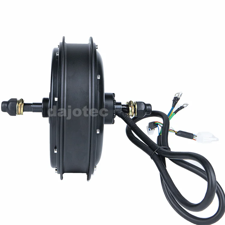 3000W 72V Wheel Hub Motor 120km/h 14 Inch E Bike Conversion Kit High Speed Hub Motor